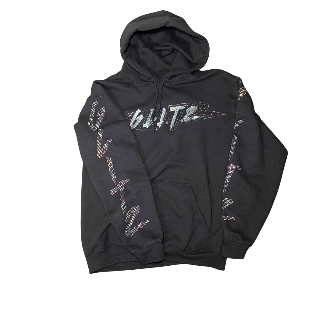GOD LIVES Charcoal Gray Hodded Jacket