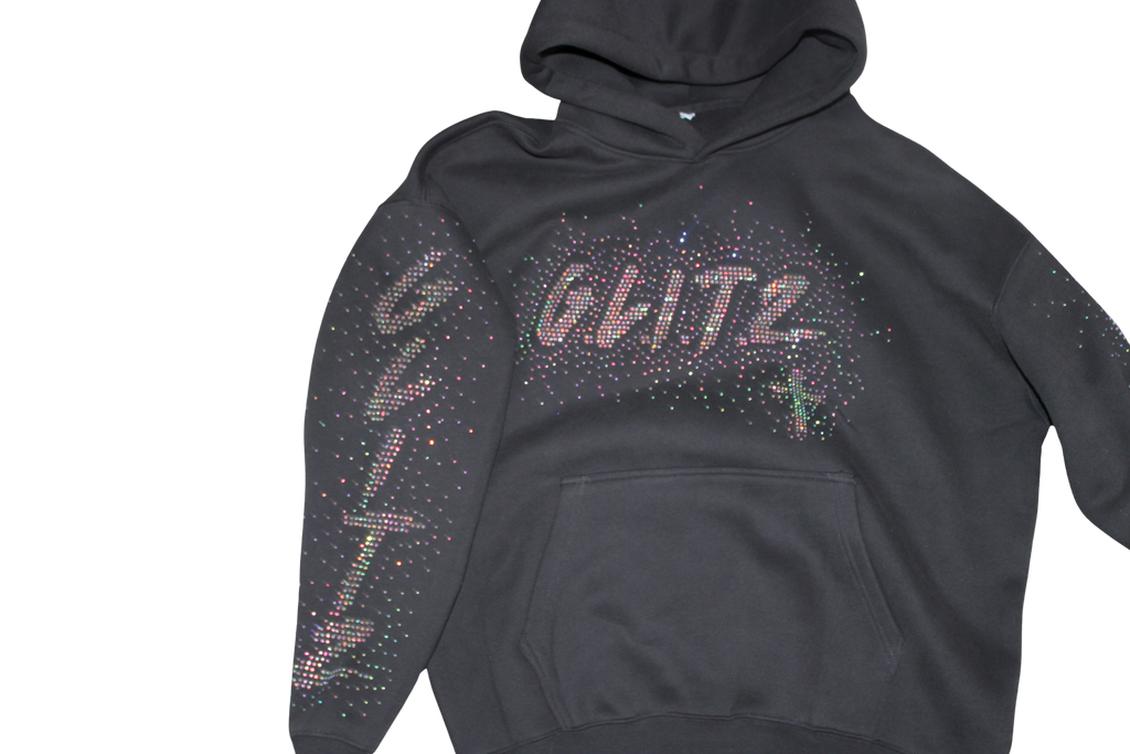 GOD LIVES Charcoal Gray Hodded Jacket