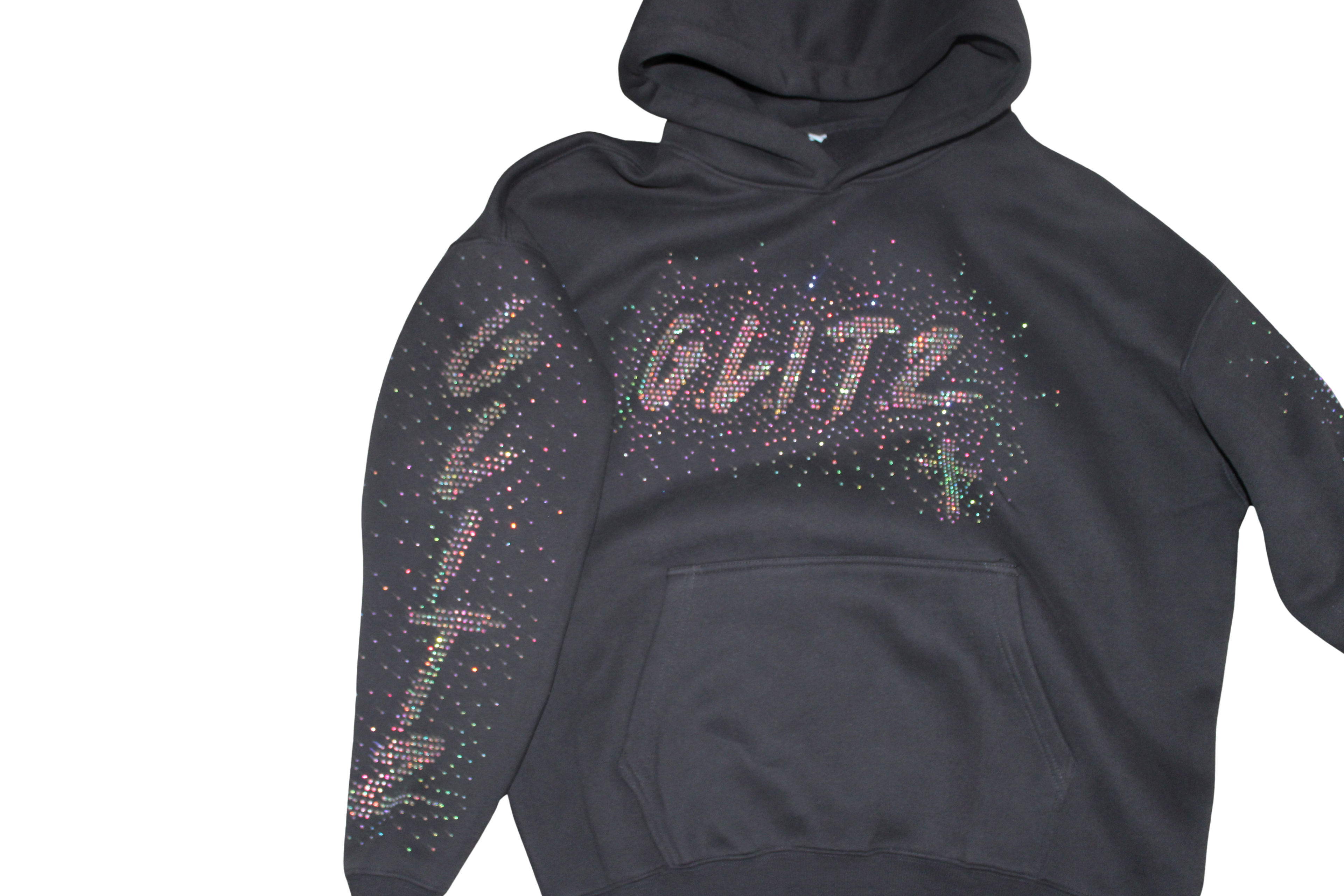GOD LIVES Charcoal Gray Hodded Jacket