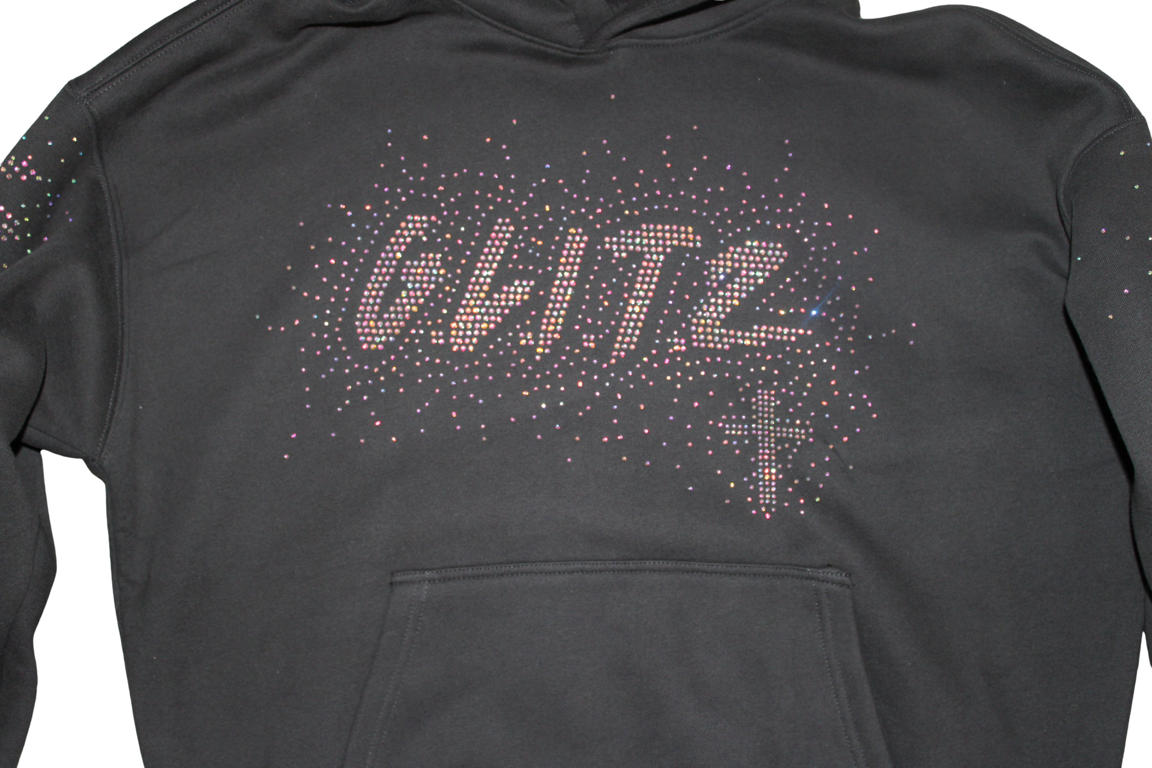 GOD LIVES Charcoal Gray Hodded Jacket
