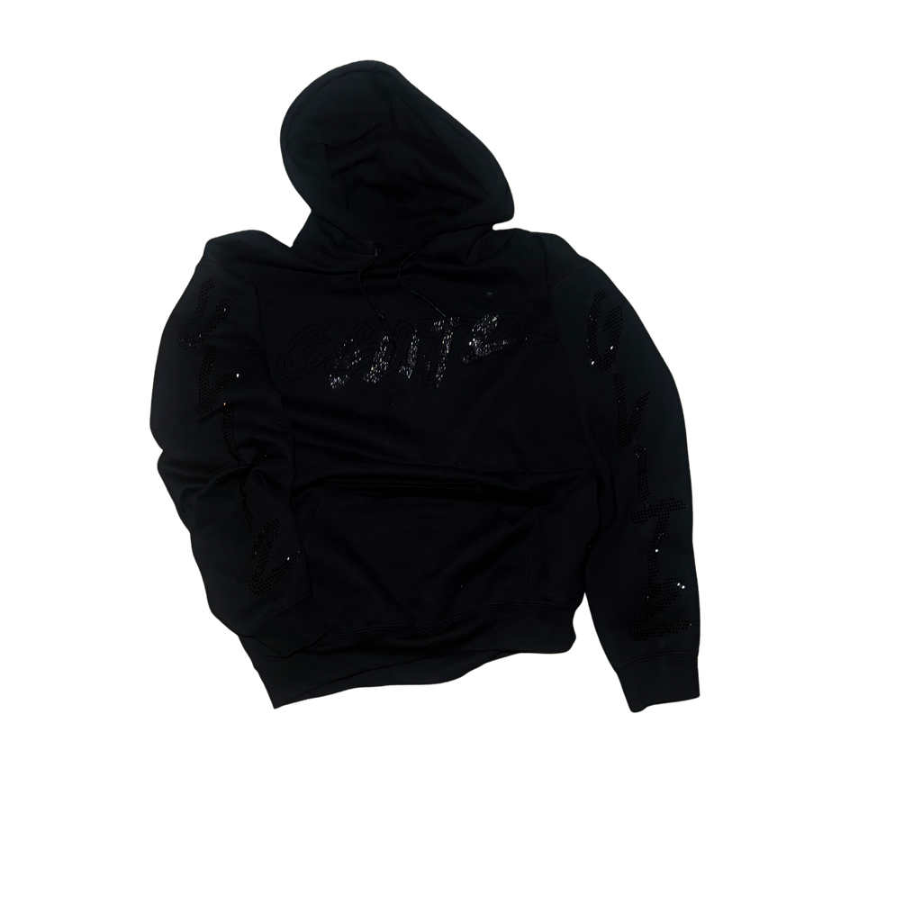 GOD LIVES Black Hodded Jacket