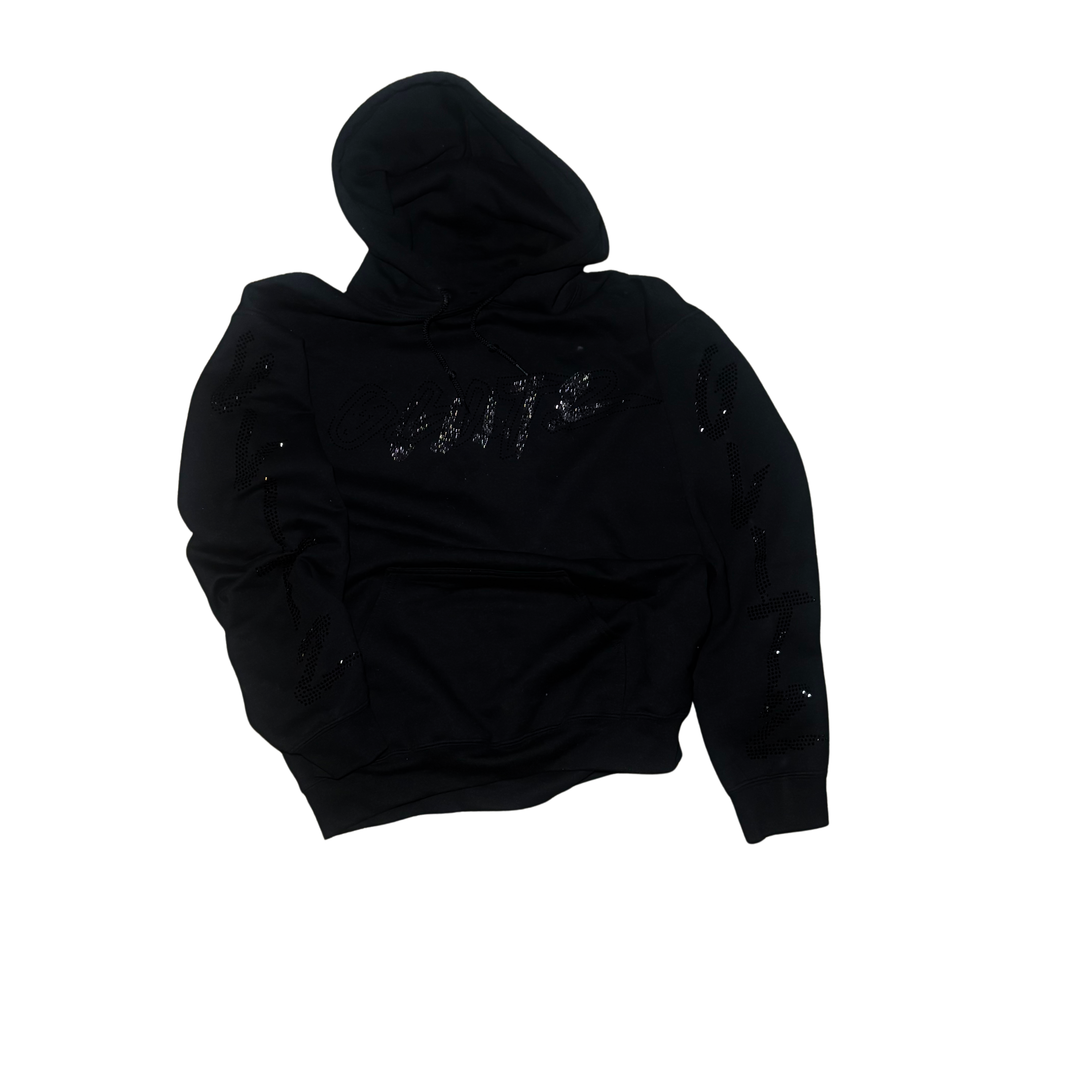 GOD LIVES Black Hodded Jacket