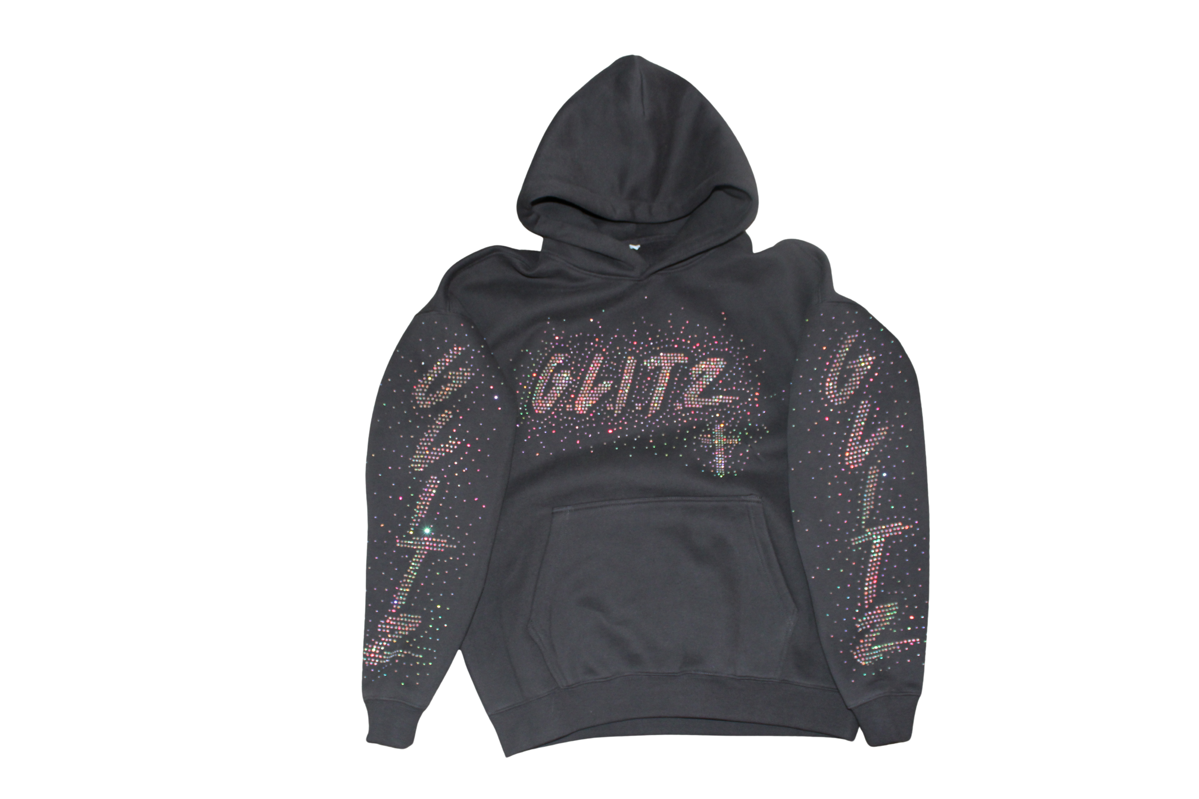 GOD LIVES Charcoal Gray Hodded Jacket