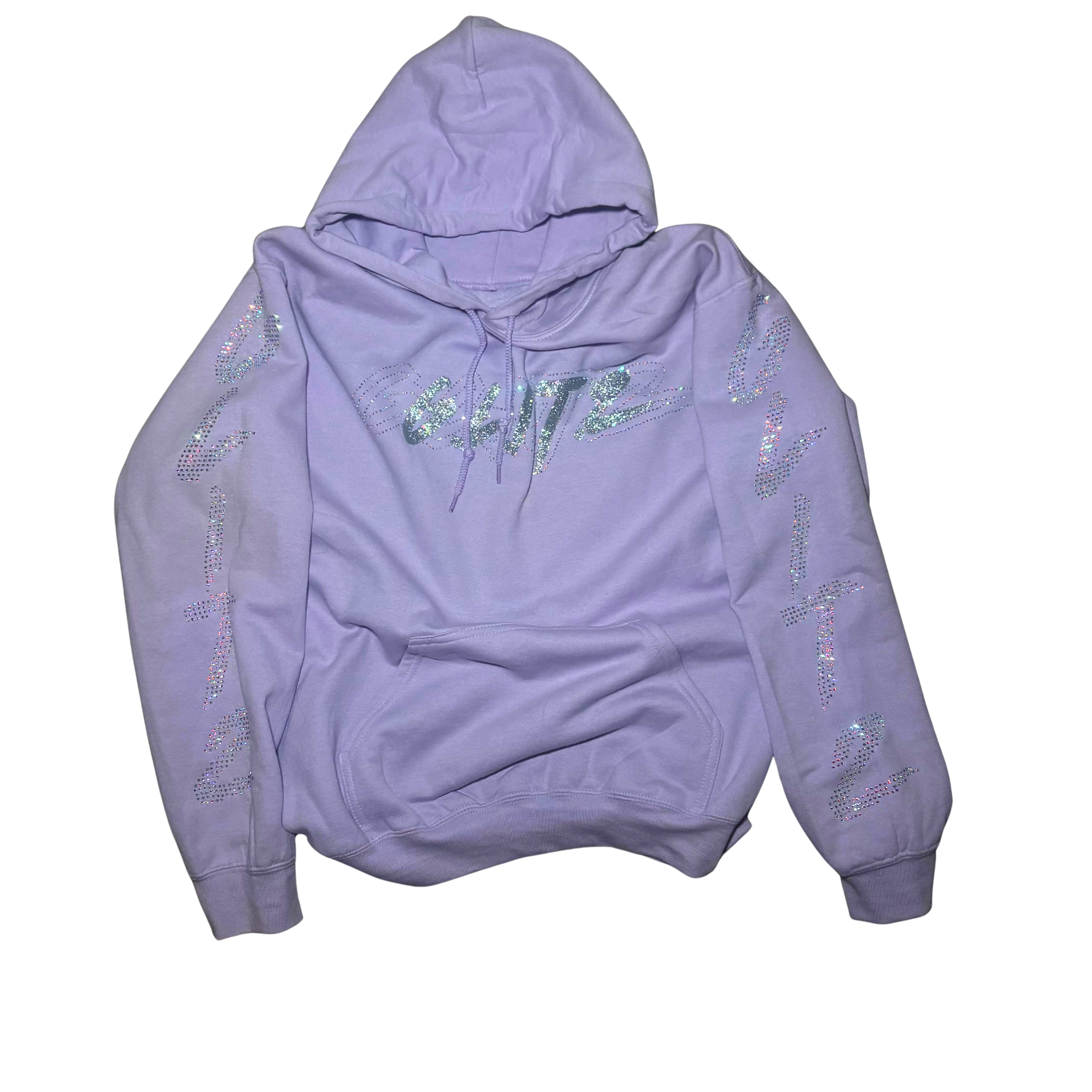 GOD LIVES Lavender Hodded Jacket