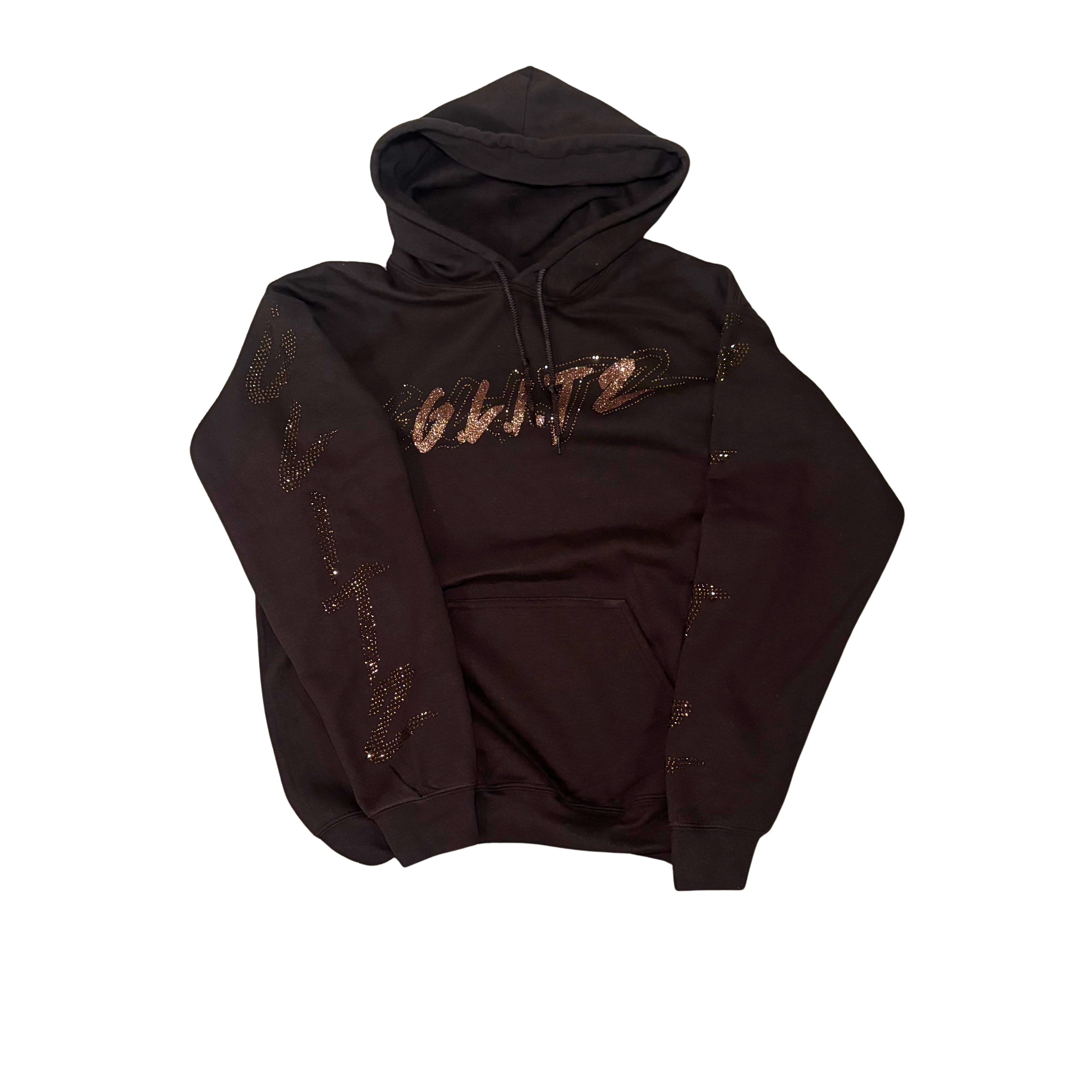 GOD LIVES Brown Hodded Jacket