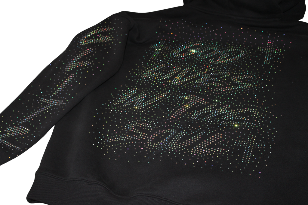 GOD LIVES Charcoal Gray Hodded Jacket