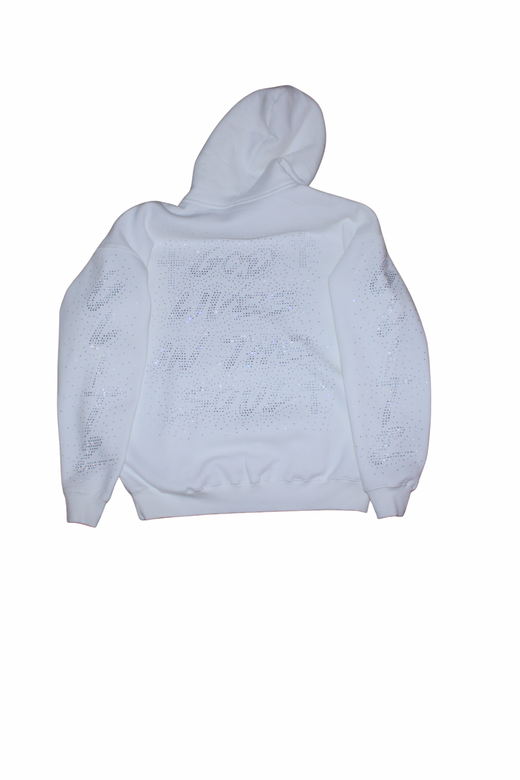 GOD LIVES White Hodded Jacket