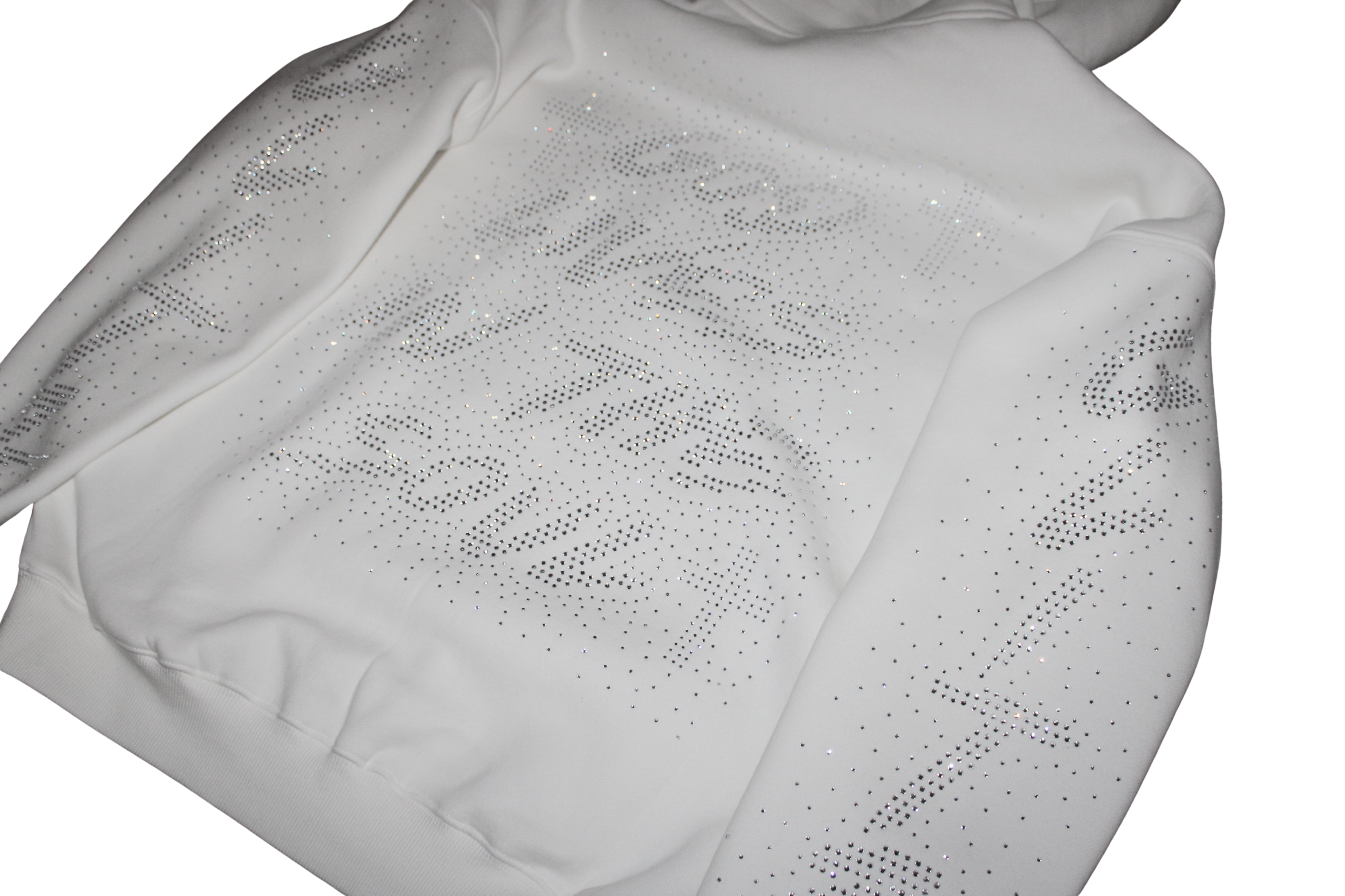 GOD LIVES White Hodded Jacket