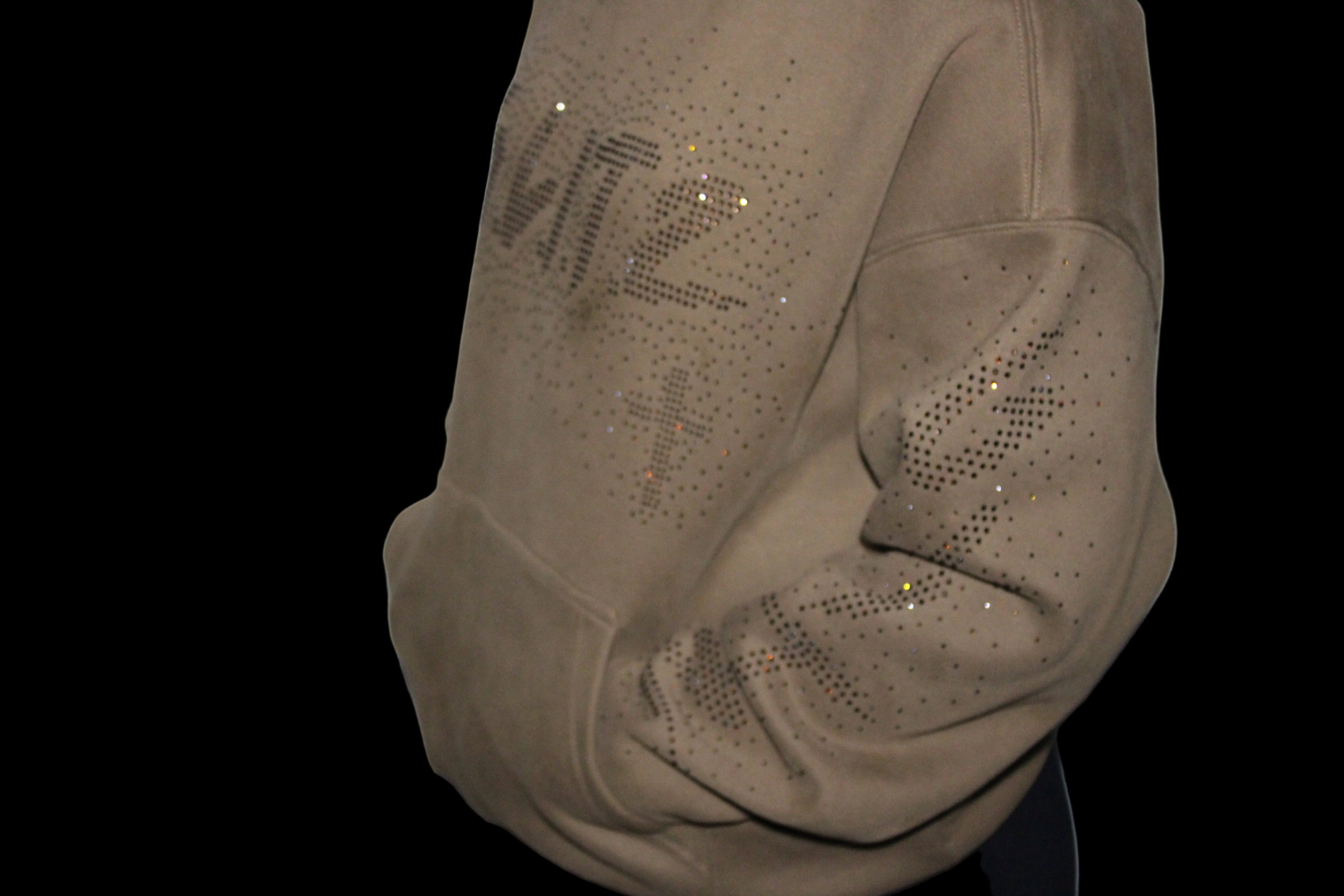 GOD LIVES Brown Hodded Jacket