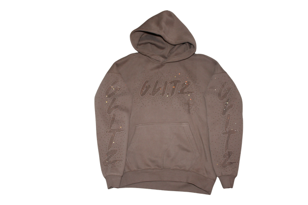 GOD LIVES Brown Hodded Jacket