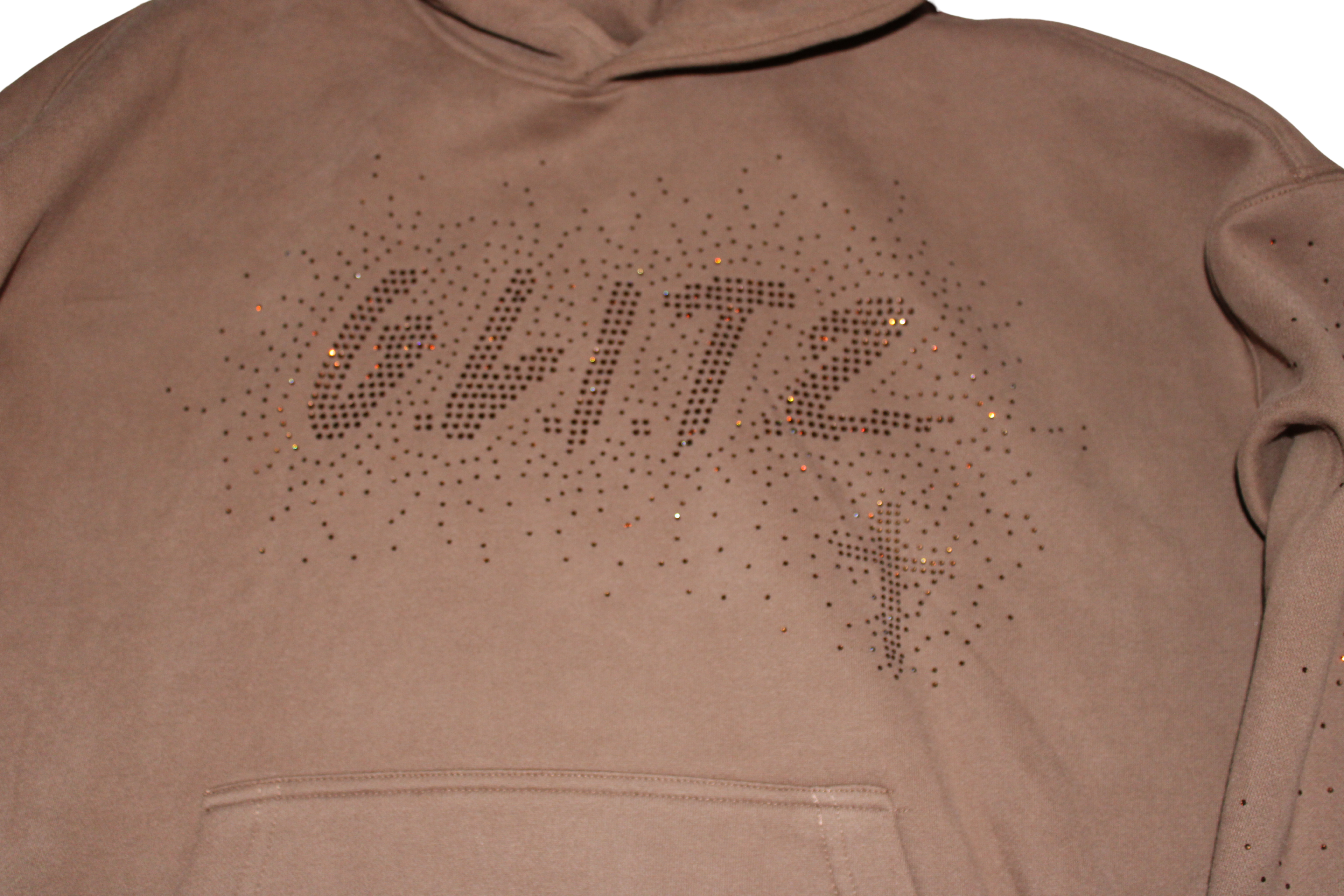 GOD LIVES Brown Hodded Jacket