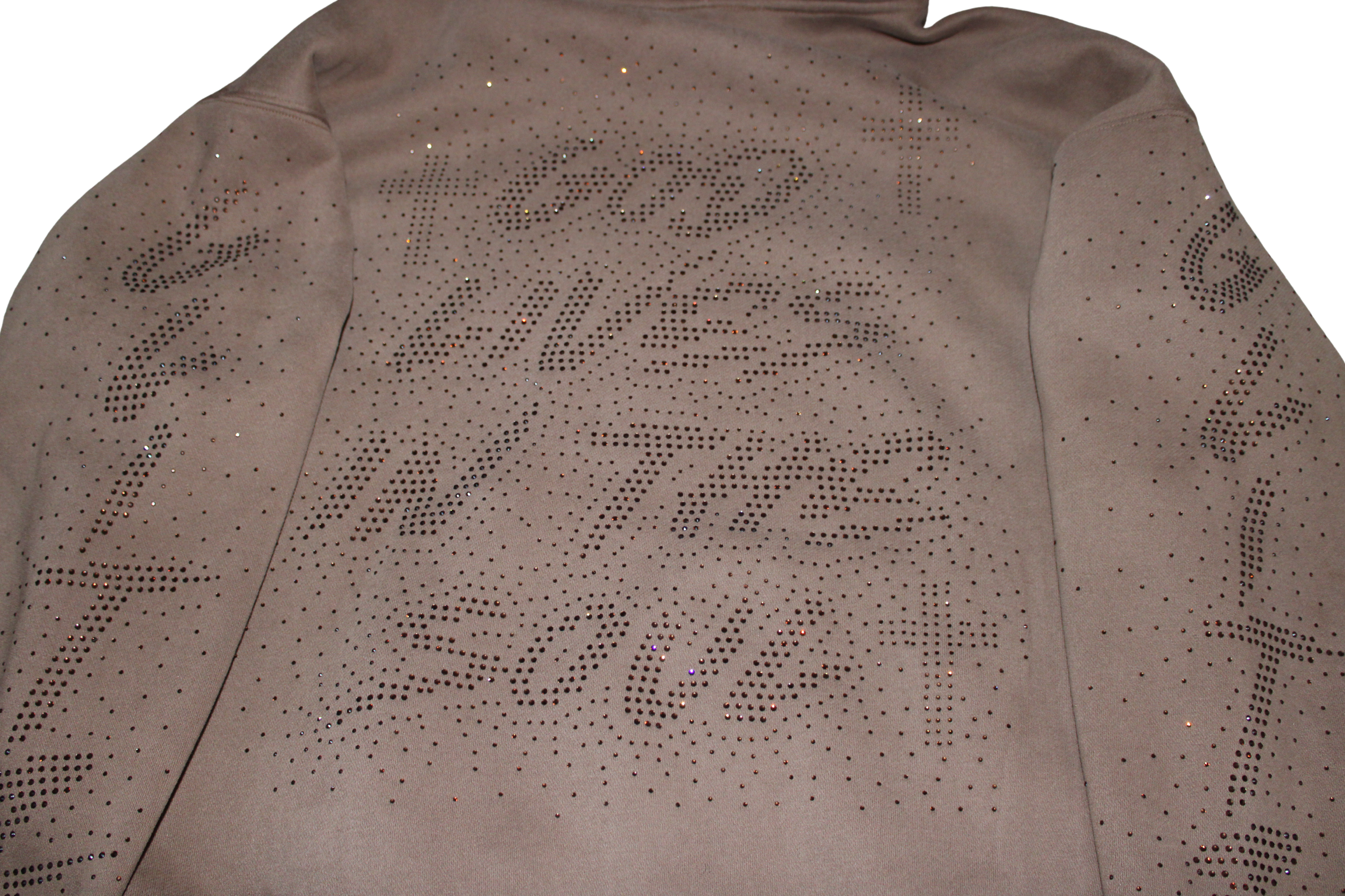 GOD LIVES Brown Hodded Jacket