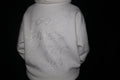 GOD LIVES White Hodded Jacket