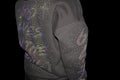 GOD LIVES Charcoal Gray Hodded Jacket
