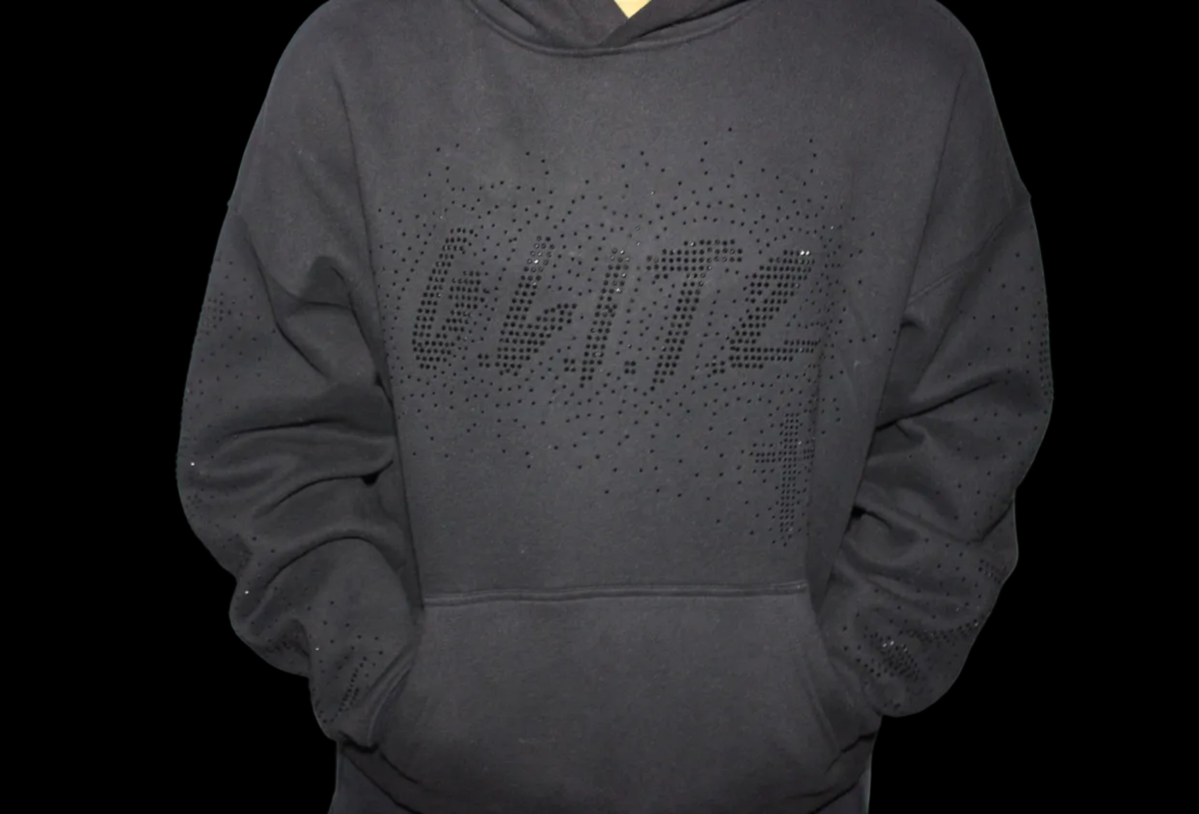 GOD LIVES Black Hodded Jacket