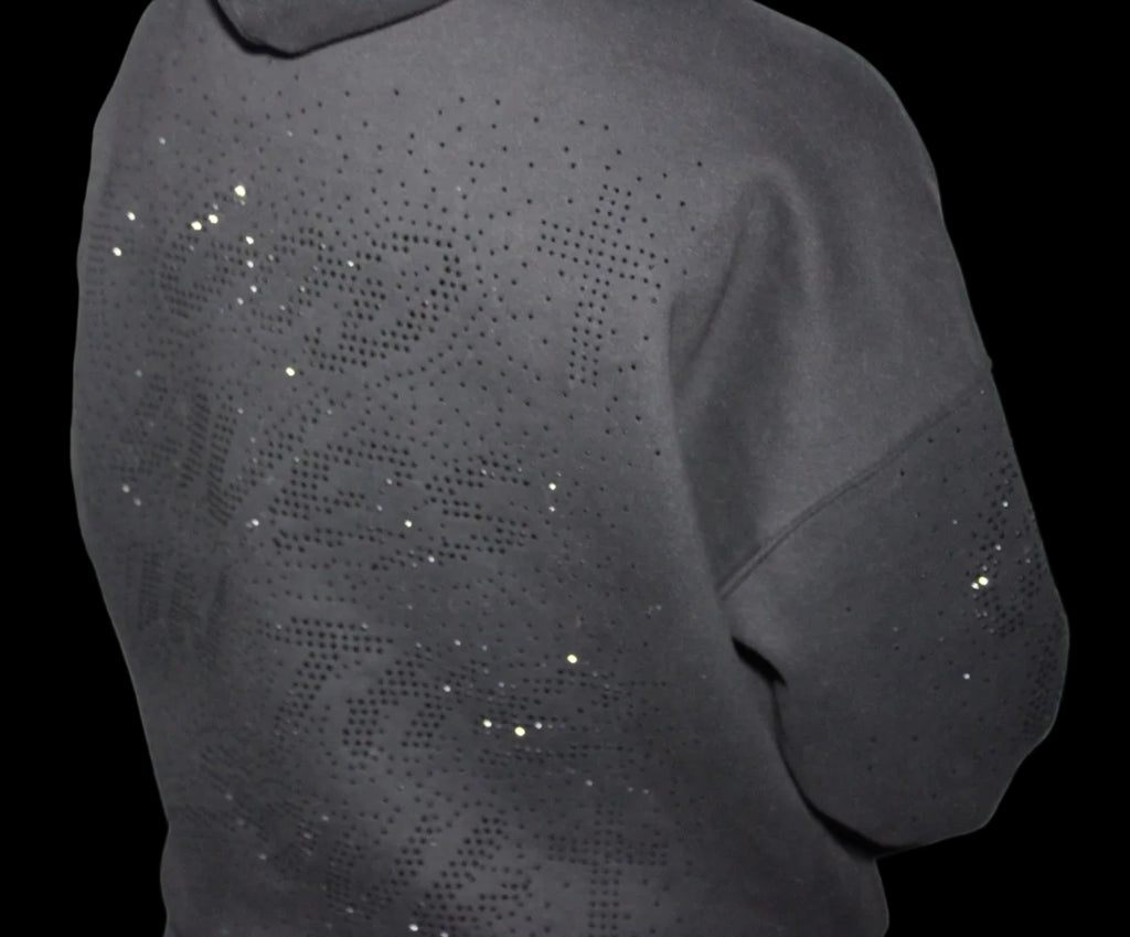 GOD LIVES Black Hodded Jacket