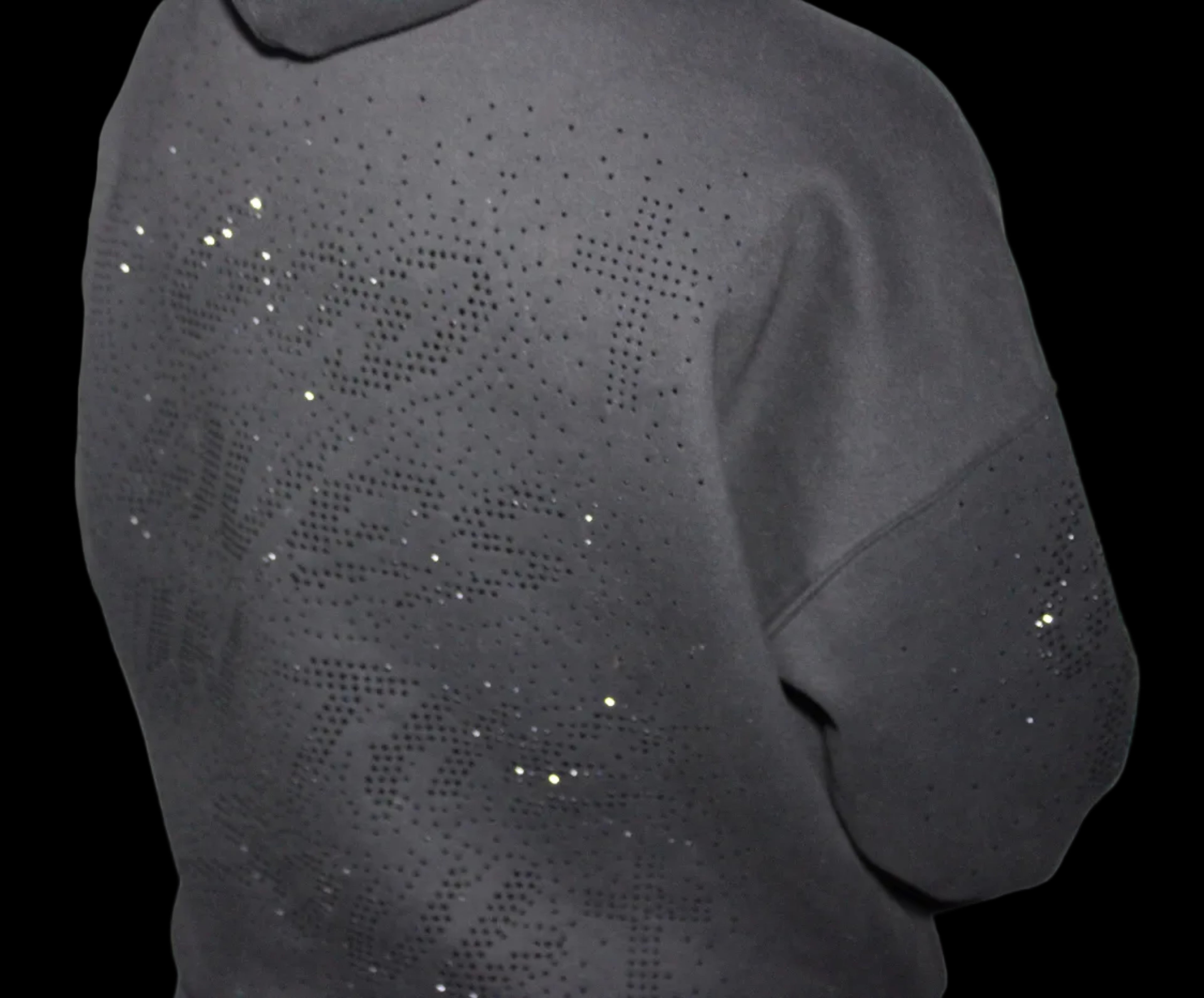 GOD LIVES Black Hodded Jacket